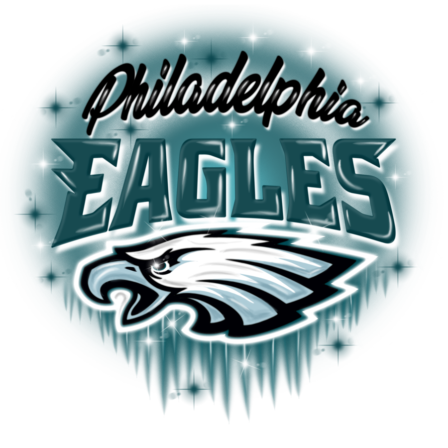 Philadelphia-Eagles-Airbrushed-Design