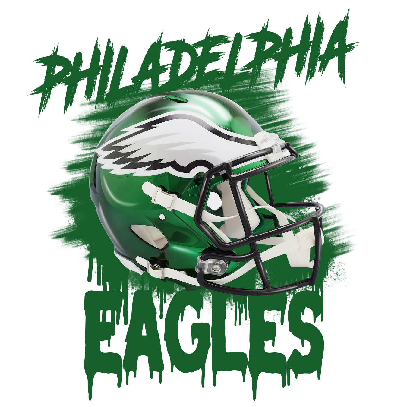 Philadelphia-Eagles-Airbrushed-Design