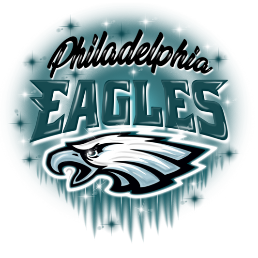 Philadelphia-Eagles-Airbrushed-Design