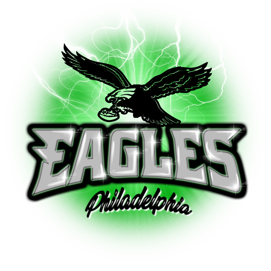 Philadelphia-Eagles-Airbrushed-Design